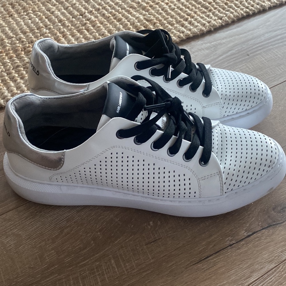 Karl Lagerfield Men’s 9.5 Sneaker. Worn once.